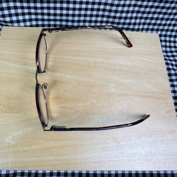 Humphrey's Eyewear Eyeglasses Two Tone Cat-Eye 592037 Tortoise Arms - Picture 6 of 6